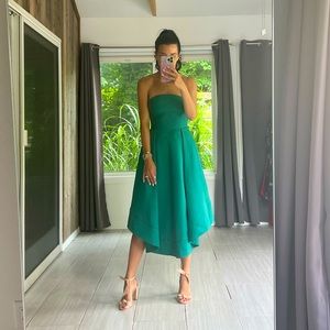 C/MEO collective - Making Waves Dress in Emerald.